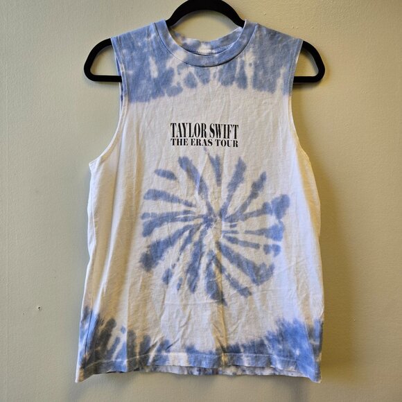 Taylor Swift The Eras Tour Tie-Dye Tank Top YL Sleeveless - Picture 3 of 7